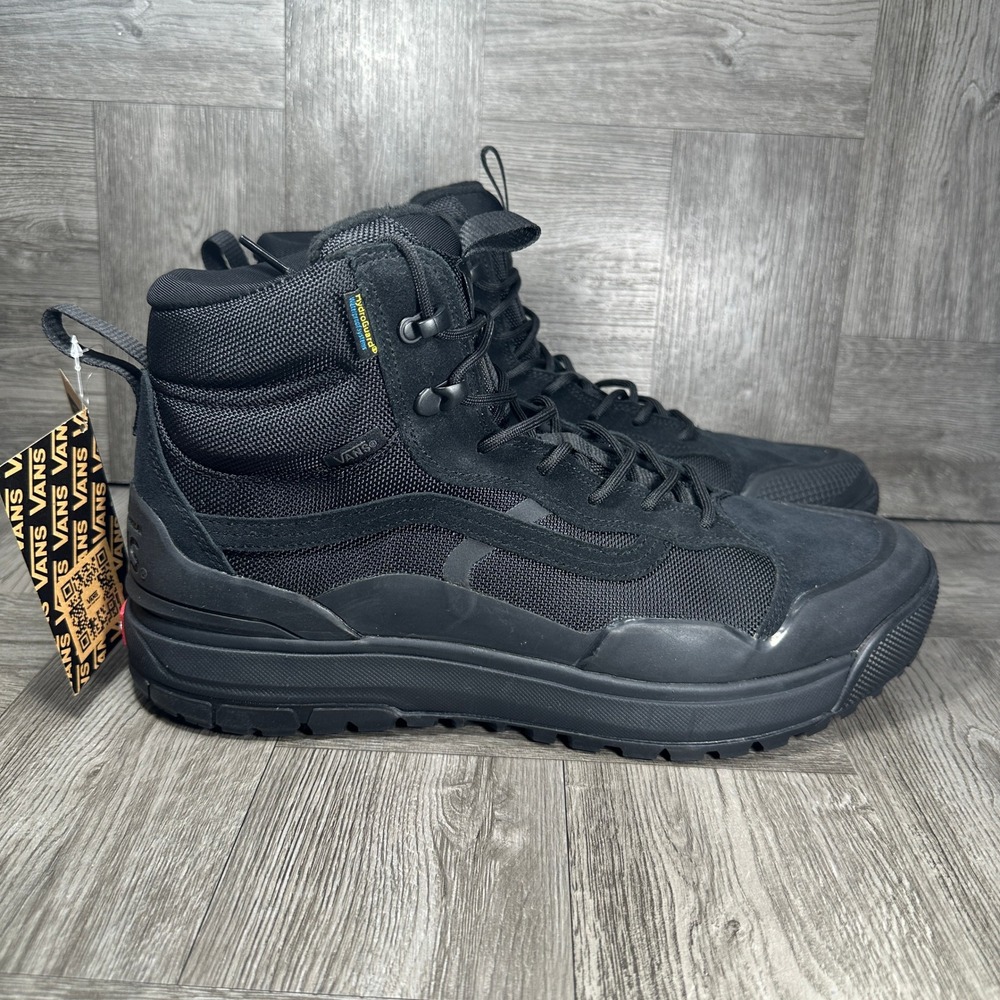 Vans UltraRange EXO Hi MTE-2 Men 13 Black Waterproof Boots NEW VN0A5KSZ1OJ